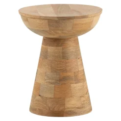 MID.YOU Beistelltisch Mango braun Clearance