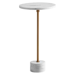 MID.YOU Beistelltisch Marmor weiss Sale