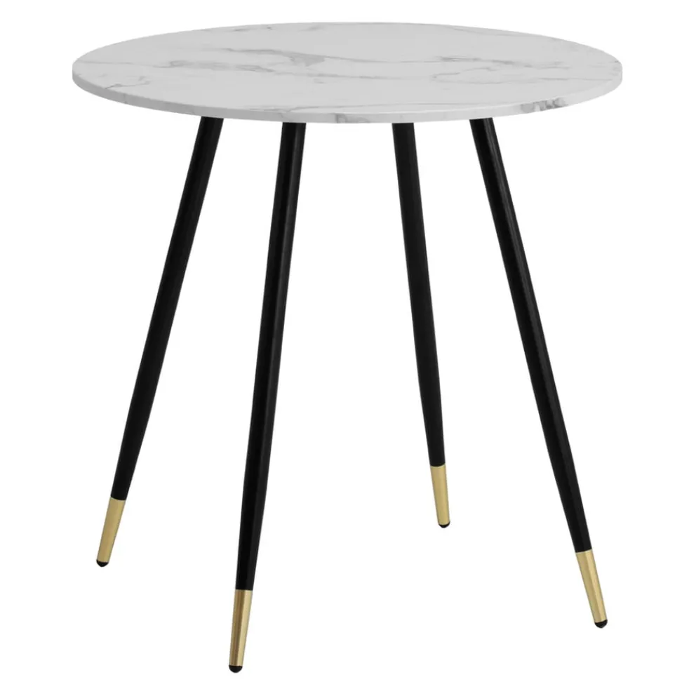 MID.YOU Beistelltisch Marmor schwarz Hot