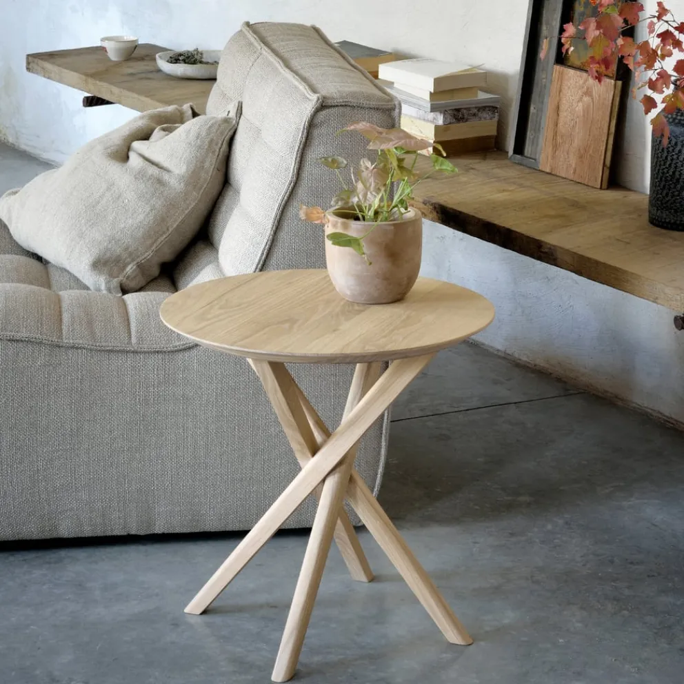 Ethnicraft Beistelltisch Mikado naturel Discount