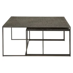 Ethnicraft Beistelltisch Pentagon dunkelbraun Sale