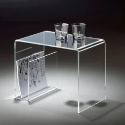 Johann Jakob Beistelltisch Plexi transparent Outlet