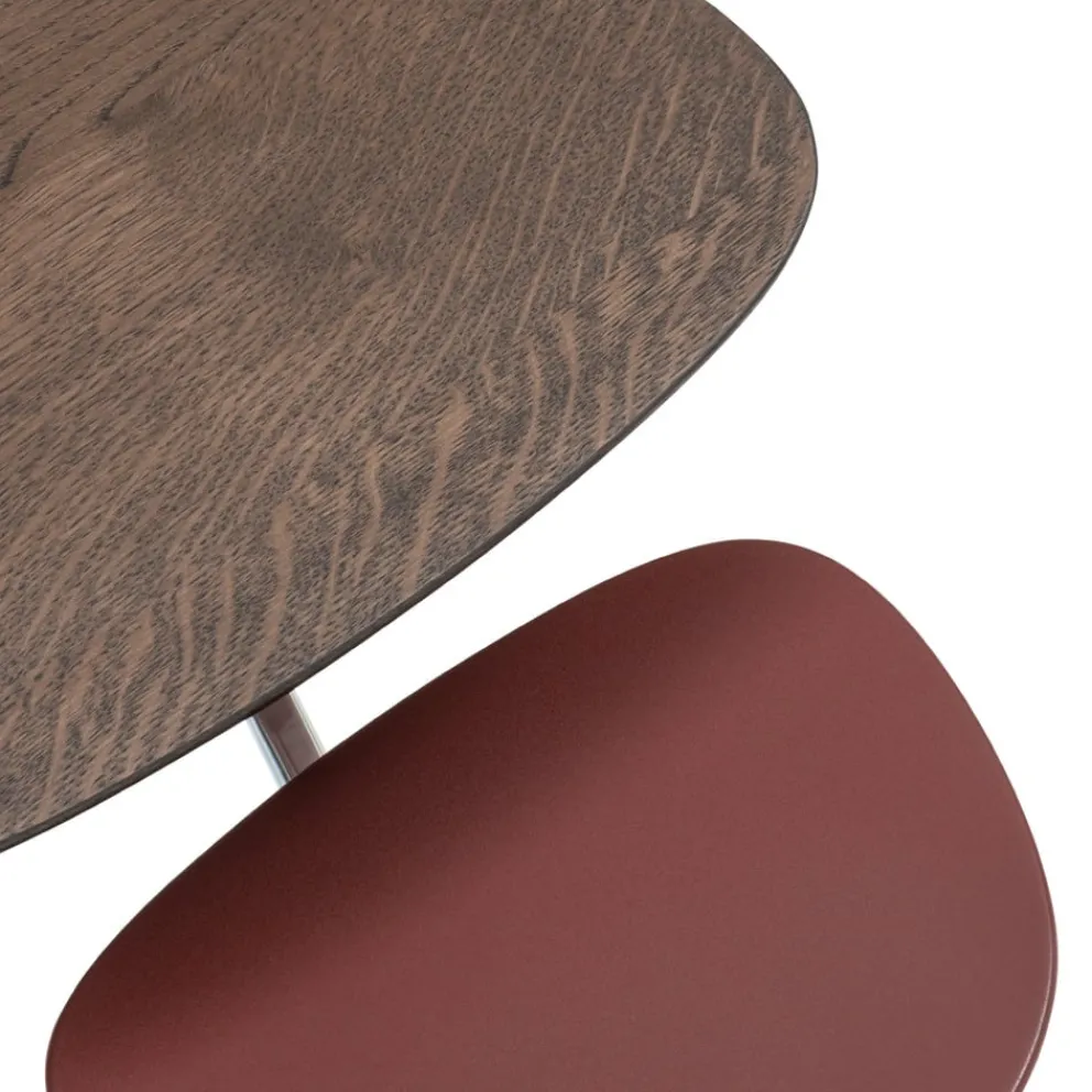 LEOLUX Beistelltisch Portello M4200 Coffee matt, dunkelrot Online