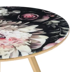 Johann Jakob Beistelltisch Sophie gold, rosa, schwarz Outlet