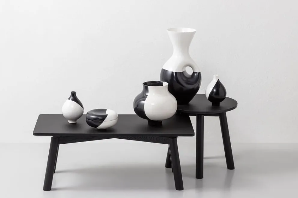 atelier pfister Beistelltisch Surpierre schwarz Outlet