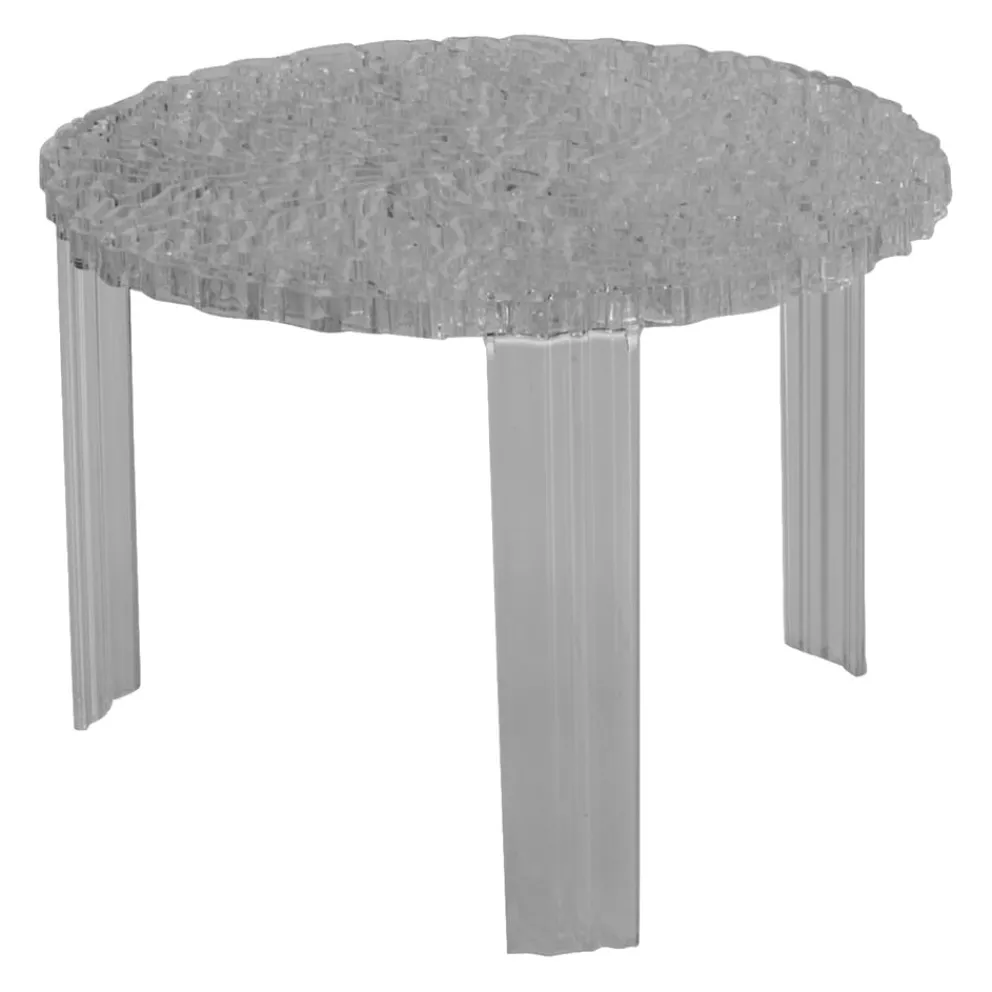 KARTELL Beistelltisch T-Table B4 / glasklar Outlet