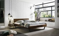 HASENA Bett Asti Nussbaum geölt-82 New