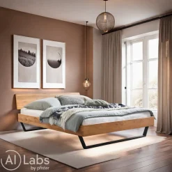 HASENA Bett Asti 99 Wildeiche natur Best