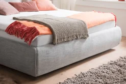 Livetastic Bett Atesio hellgrau Outlet