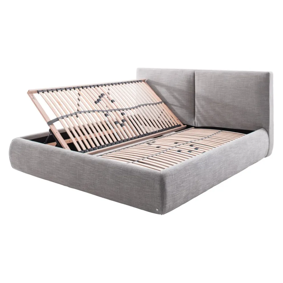 Livetastic Bett Atesio hellgrau Outlet