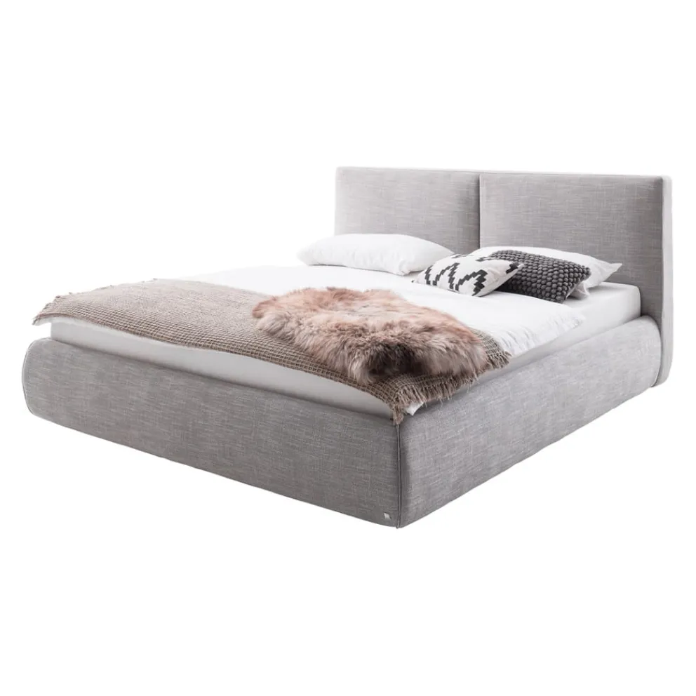 Livetastic Bett Atesio hellgrau Outlet