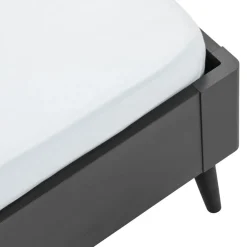 Karl Omlin AG Bett Cinema schiefergrau New