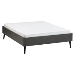 Karl Omlin AG Bett Cinema schiefergrau New