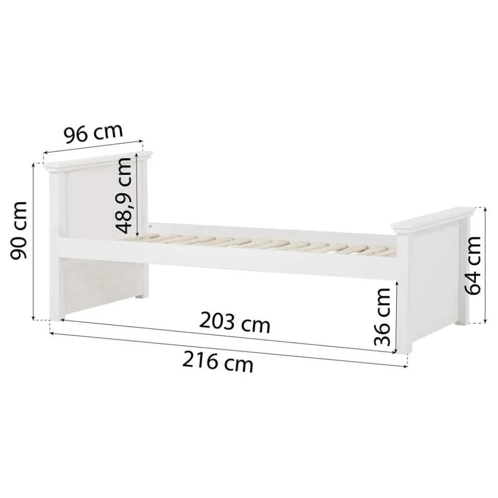 Hoppekids Bett Deluxe weiss Online