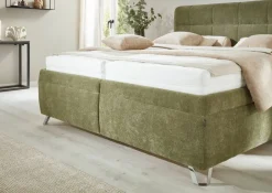 Dieter Knoll Bett Dream Royal olivgrün Hot