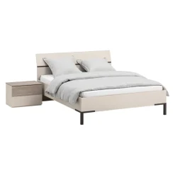 one Bett Dubler grauweiss, weiss Best