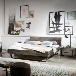 HASENA Bett Ezzo Vintage grey 64