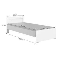 MID.YOU Bett Filou weiss Clearance