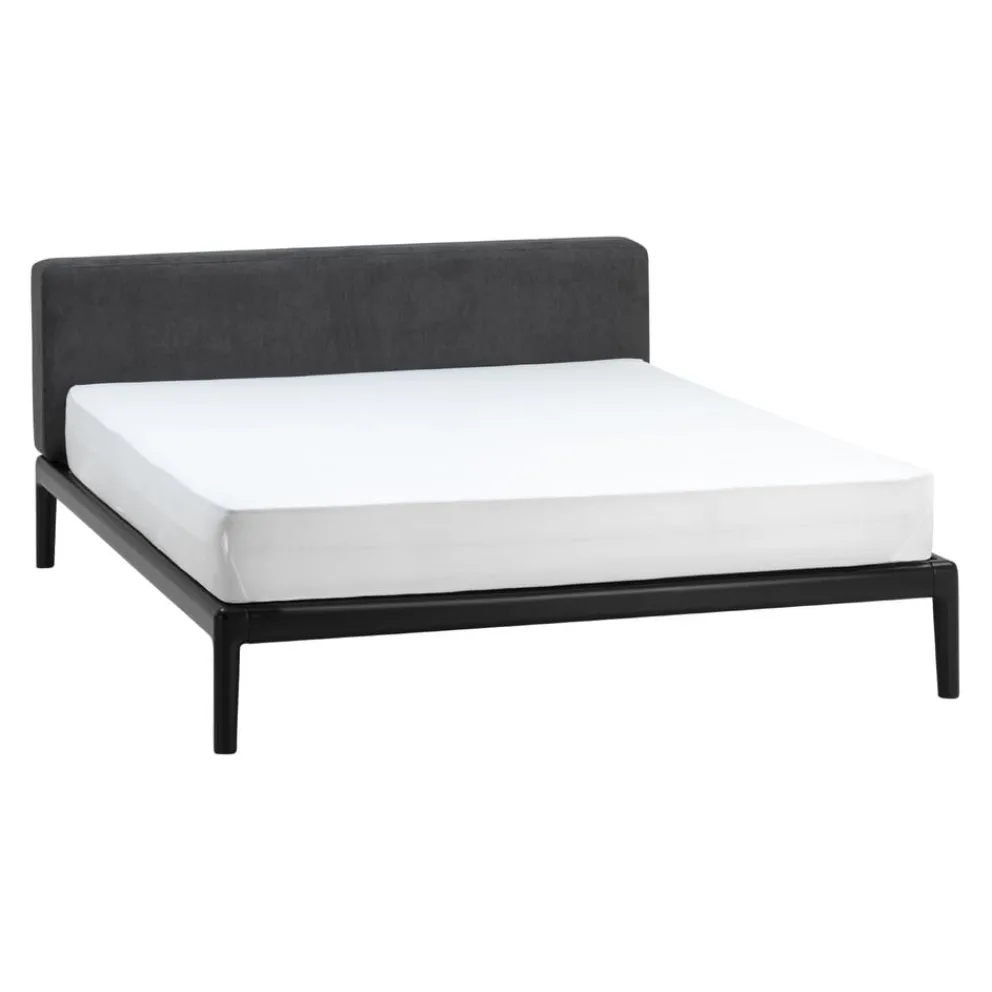 atelier pfister Bett Floos schwarz New