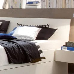 HASENA Bett Gabriele 10 Buche weiss deckend Hot