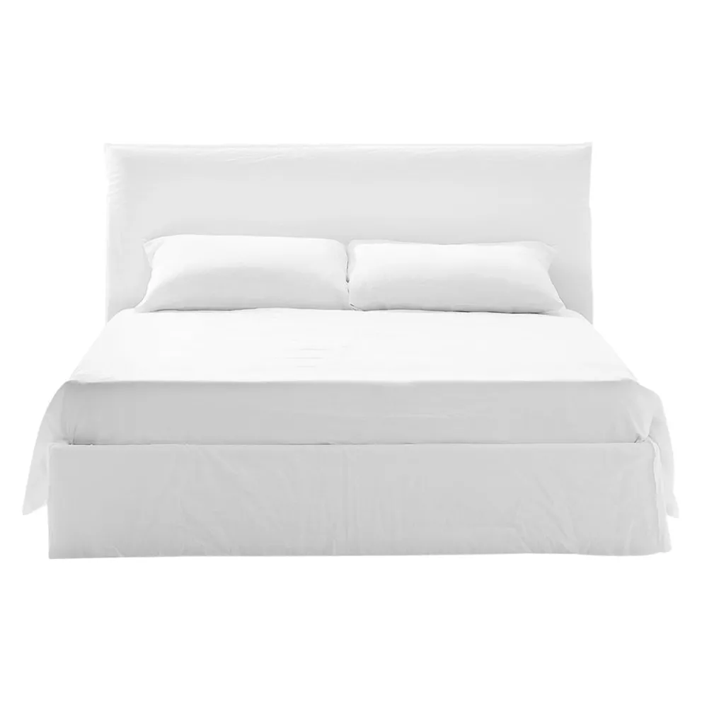 Gervasoni Bett Ghost NATURAL Lino Bianco / Kat. B (1000)