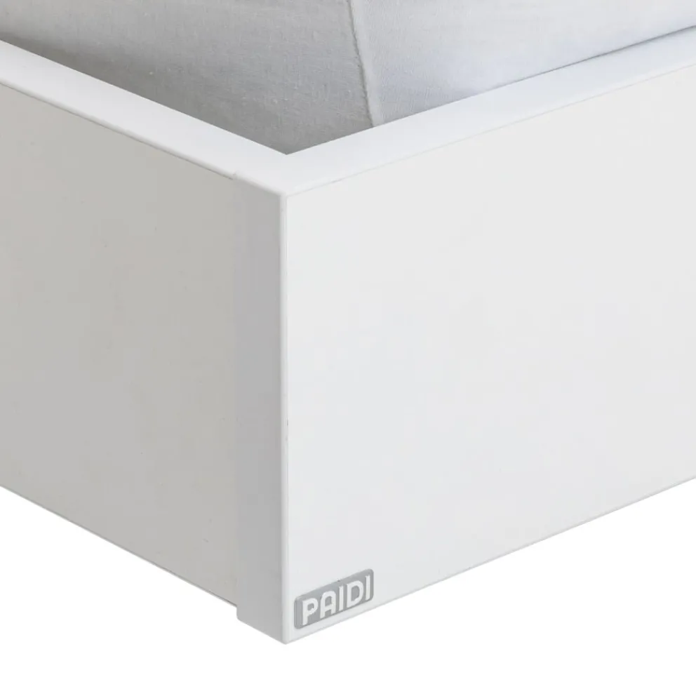 PAIDI Bett Home Base rosa, weiss