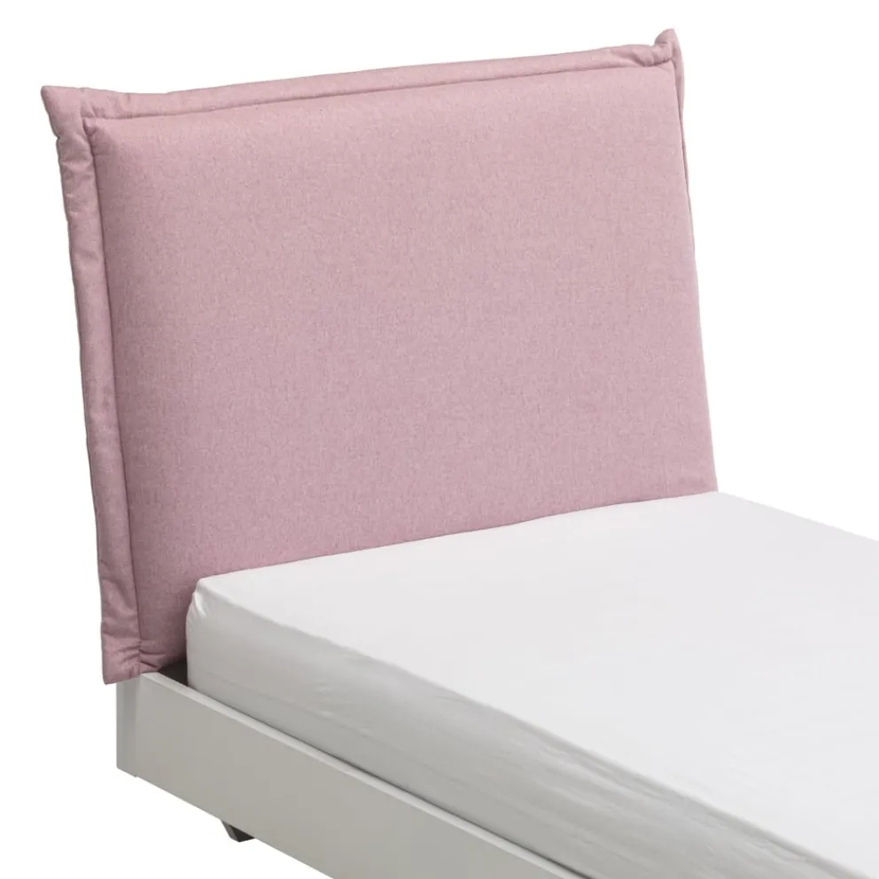 PAIDI Bett Home Base rosa, weiss