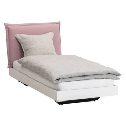 PAIDI Bett Home Base rosa, weiss New