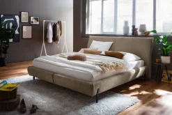 Edition Bett Laverna beige Discount