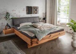 VALNATURA Bett Lignum Plus wildeichefarbig Clearance