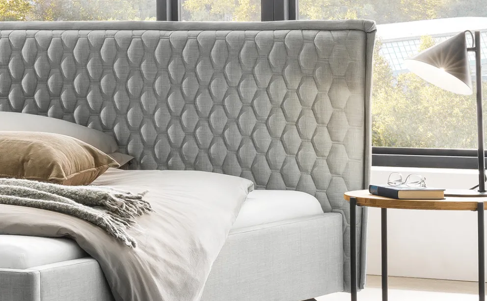 HASENA Bett Nardo Pepe grey 335 Clearance