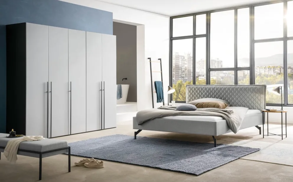 HASENA Bett Nardo Pepe grey 335 Clearance