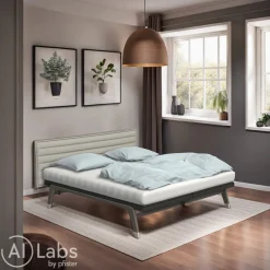 Auping Bett Original 04 warm grey, 05 sand beige