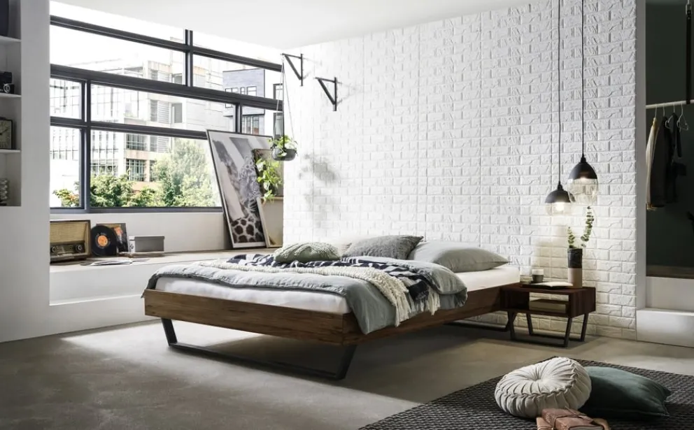 HASENA Bett Ostino nussbaumfarbig Best