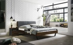 HASENA Bett Pietro 85 Nussbaum, KUL pronto smoke 336 New