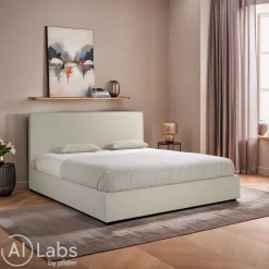 Ethnicraft Bett Revive beige Clearance