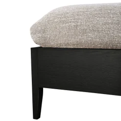 Ethnicraft Bett Spindle schwarz Discount