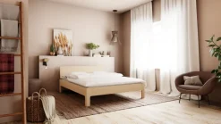 TRINATURA Bett Tawa ahornfarbig Clearance