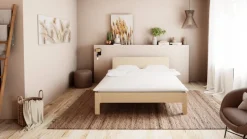 TRINATURA Bett Tawa ahornfarbig Clearance