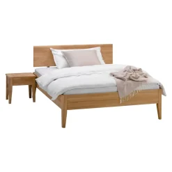 Linea Natura Bett Texas_201 eichefarbig Clearance