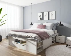 MID.YOU Bett Till weiss Sale