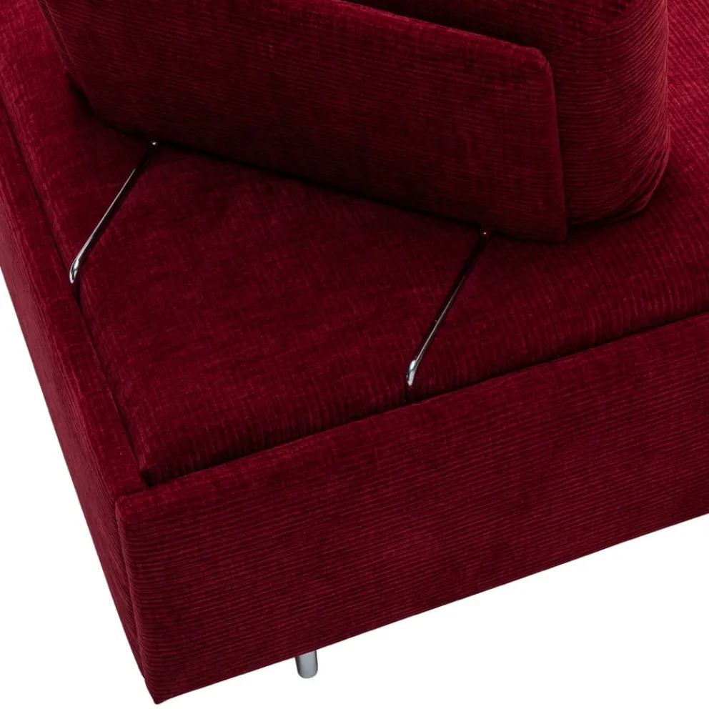 Edition Bettsofa Juno dunkelrot Online