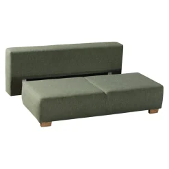 Novel Bettsofa Malika resedagrün New