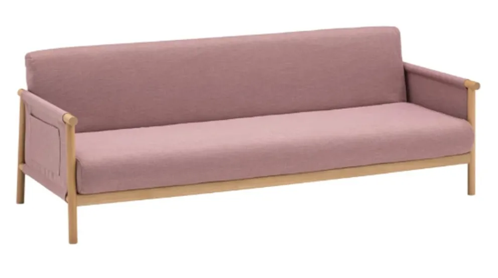 Lomoco Bettsofa Olli rosa New