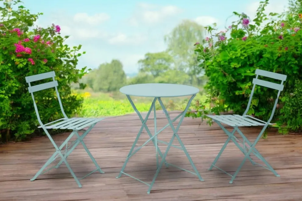 Bistro Set Finca türkis Outlet