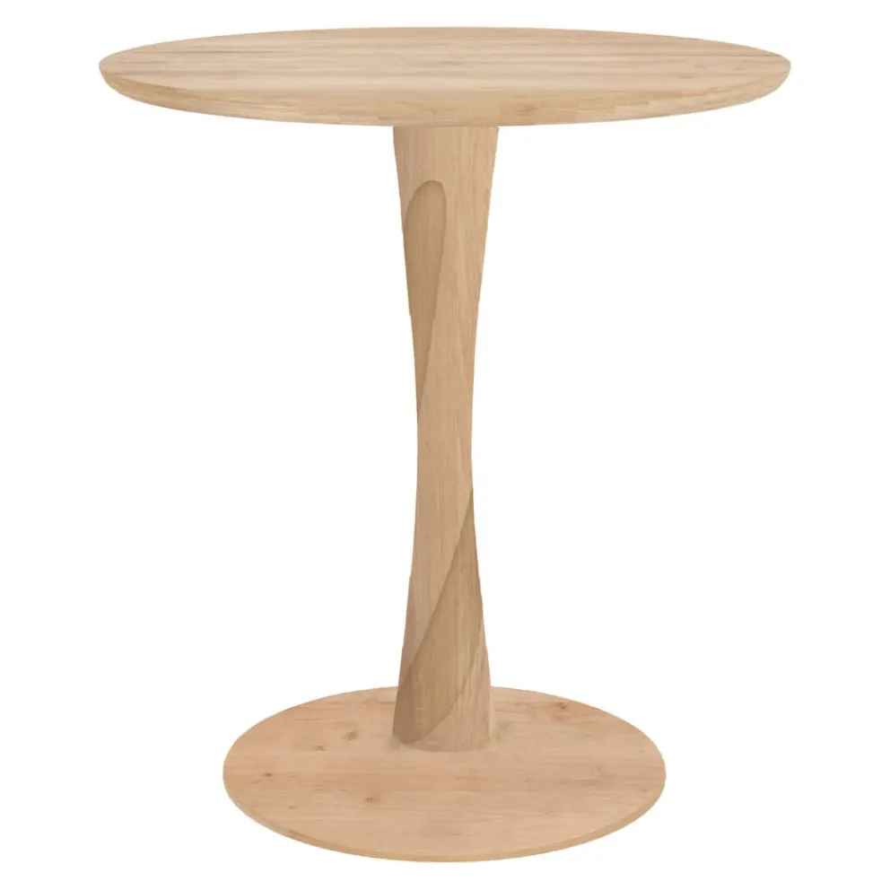 Ethnicraft Bistrotisch Torsion eichefarbig New