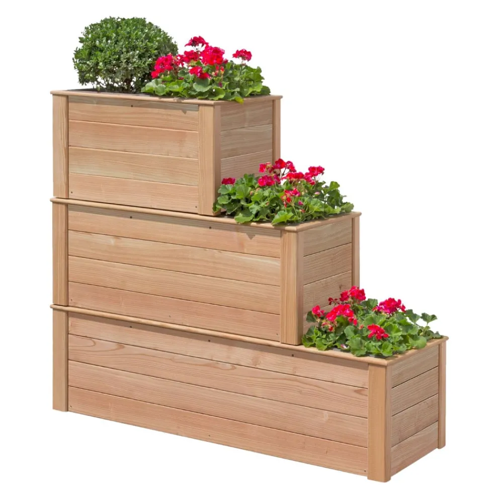 Blumenkasten Lärche hellbraun New