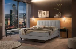HASENA Boxspringbett Ambra Pace Light grey 840 New