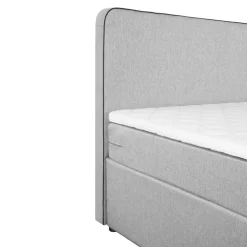 MID.YOU Boxspringbett Anton Carabella 19334 light grey/ecru Clearance