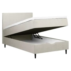 BYYU Boxspringbett Boxy Cream 1 Sale
